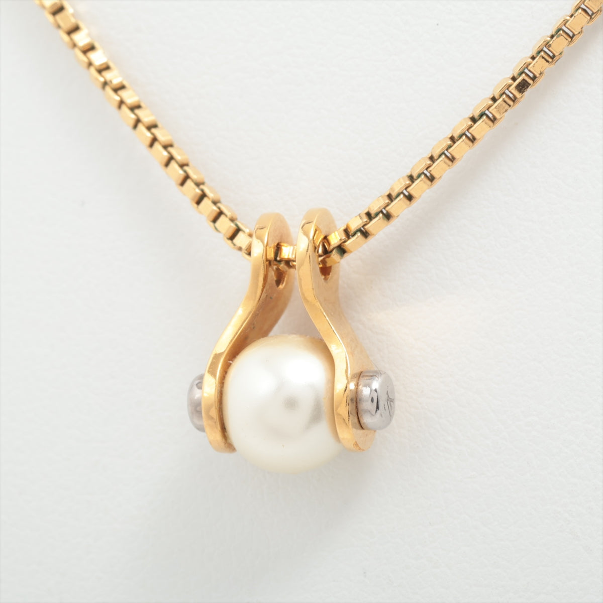 Louis Vuitton M68064 Speedy Pearl LE0117 Necklace GP x Imitation pearl Gold