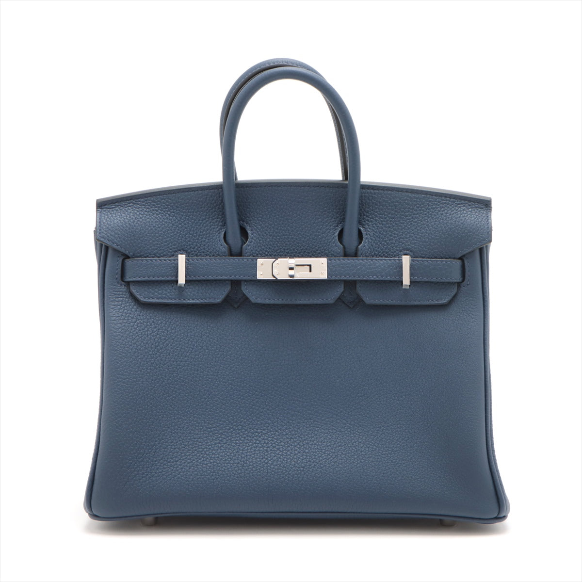 Hermès Birkin 25 Togo Blue saphir Silver Metal fittings W: 2024