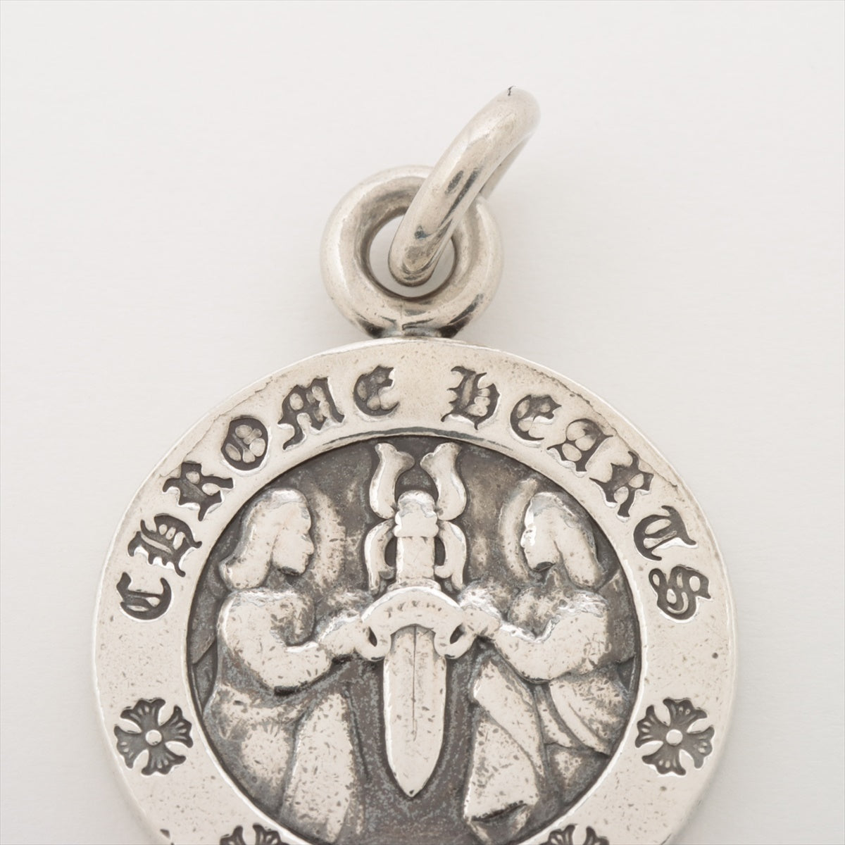 Chrome Hearts Angel Medal Charm V2 Pendant top 925 6.2g