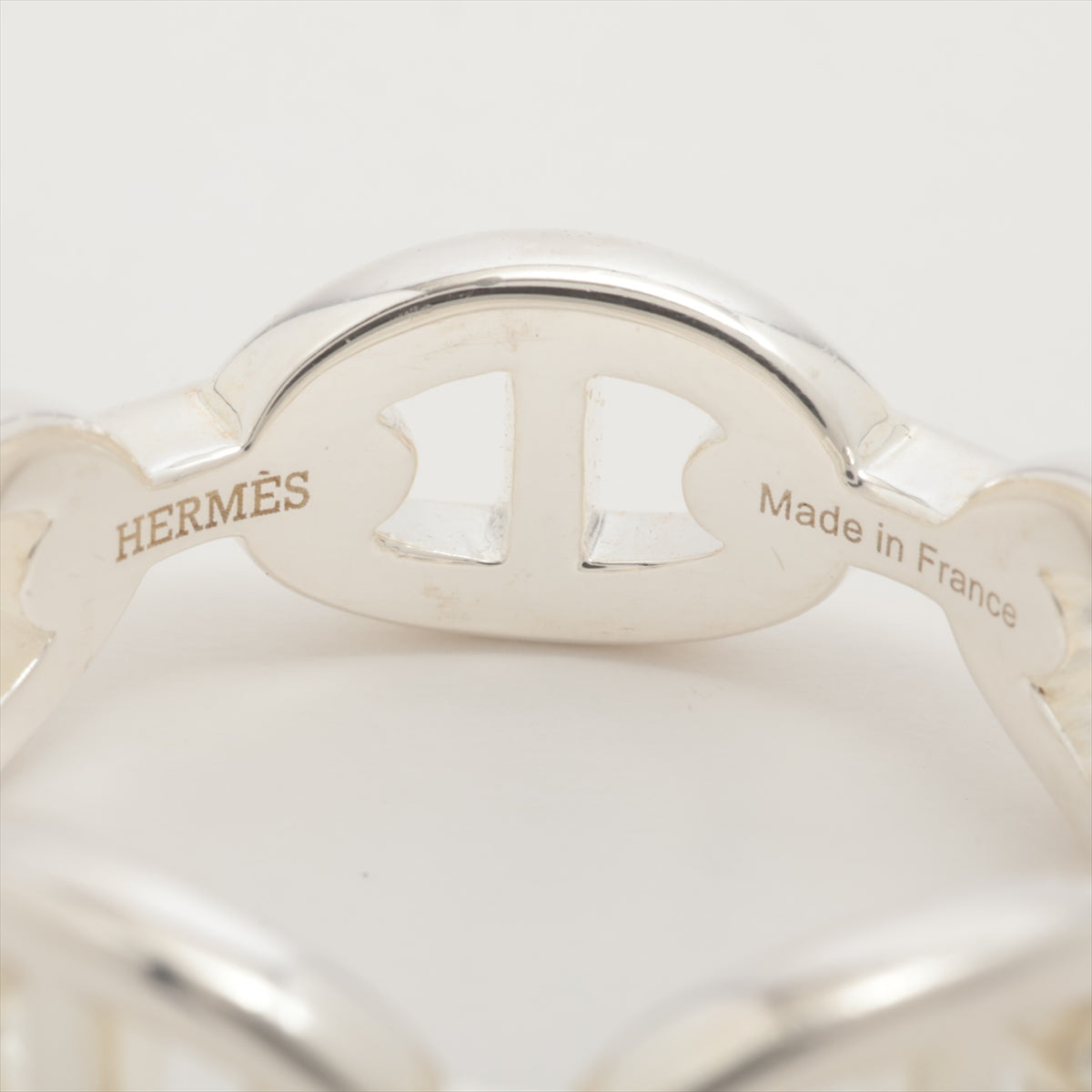 Hermès Chaîne d'Ancre Enchainee 22AJ132387 rings 59 925 6.1g Silver
