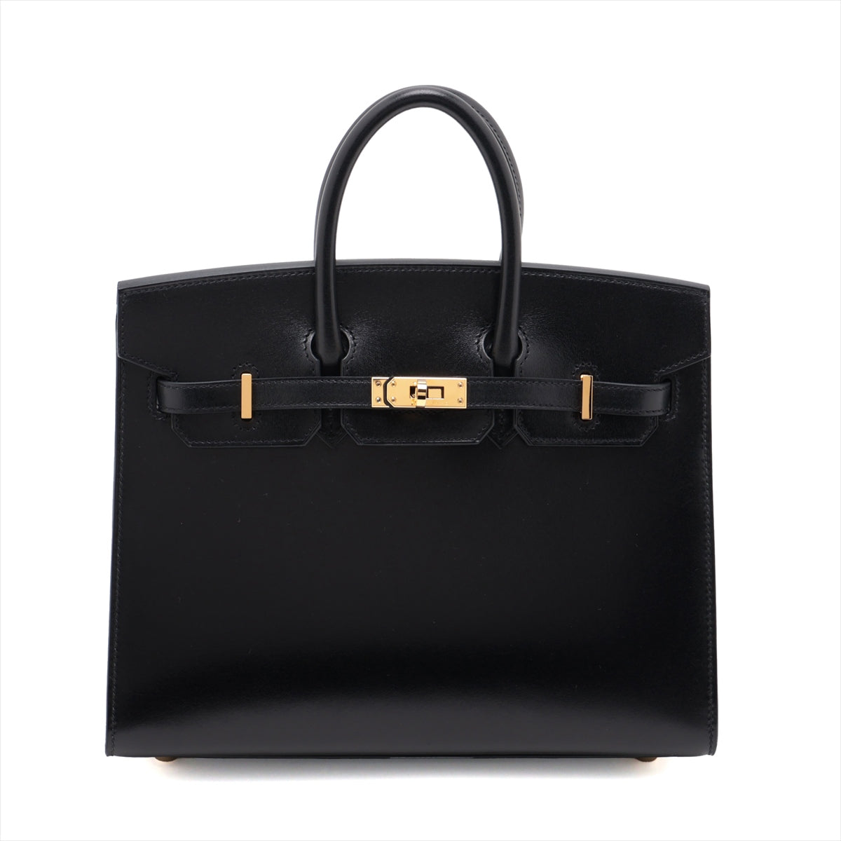 Hermès Birkin 25 Serie Taderact Black Gold Metal fittings B: 2023