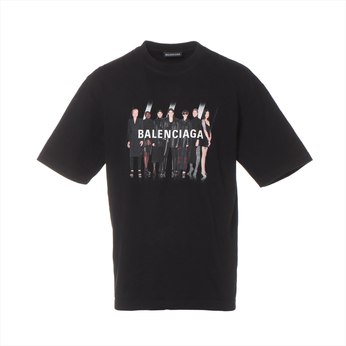 Balenciaga 19-year Cotton T-shirt XS Men's Black  612966
