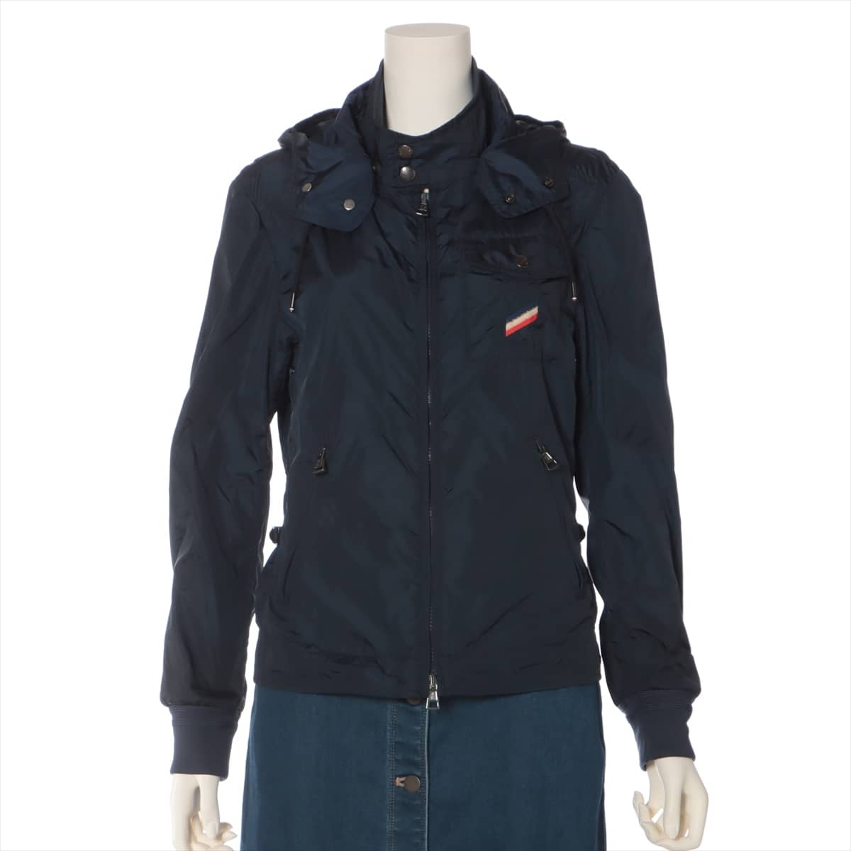 Moncler 11 years Nylon Nylon Jacket 0 Ladies' Navy blue  NATHAN