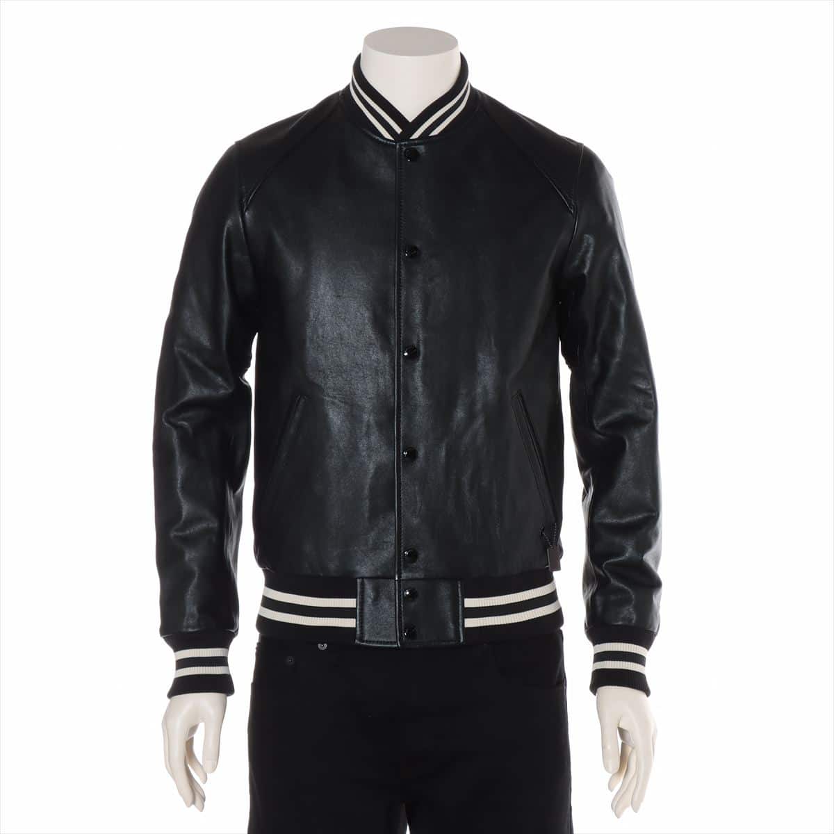 COACH Lam Leather jacket XS Men's Black