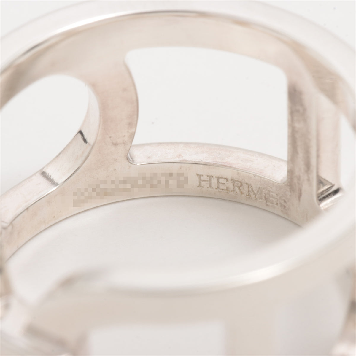 Hermès Ever Chaine D'Ancre rings 52 925 6.0g Silver