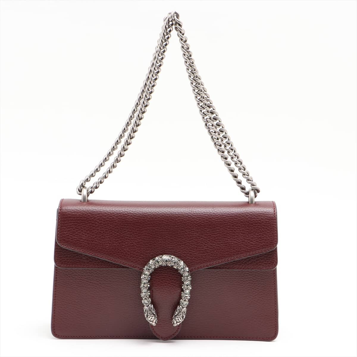 Gucci Dionysus Leather Chain shoulder bag Bordeaux 400249
