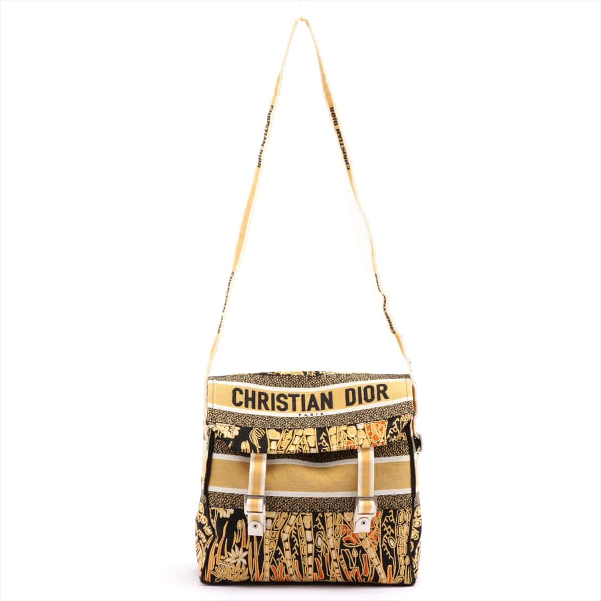 Christian Dior Dior Camp canvas Shoulder bag Multicolor