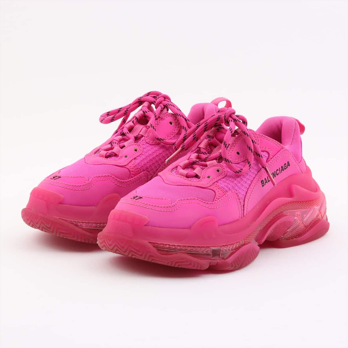 Balenciaga Triple s Mesh x leather Sneakers 37 Ladies' Pink 544351