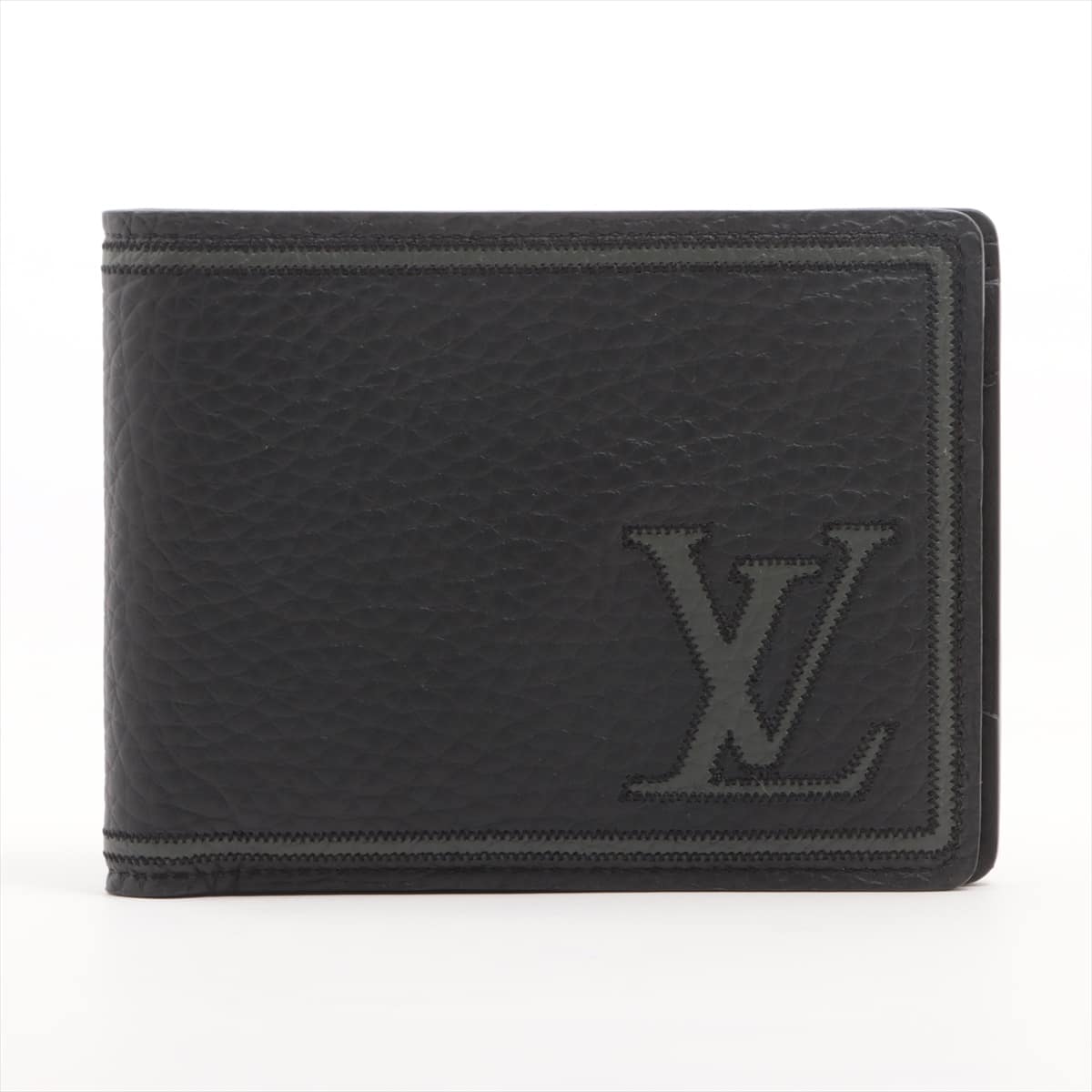 Louis Vuitton Taurillon Wallet Multiple model number unknown Black Wallet