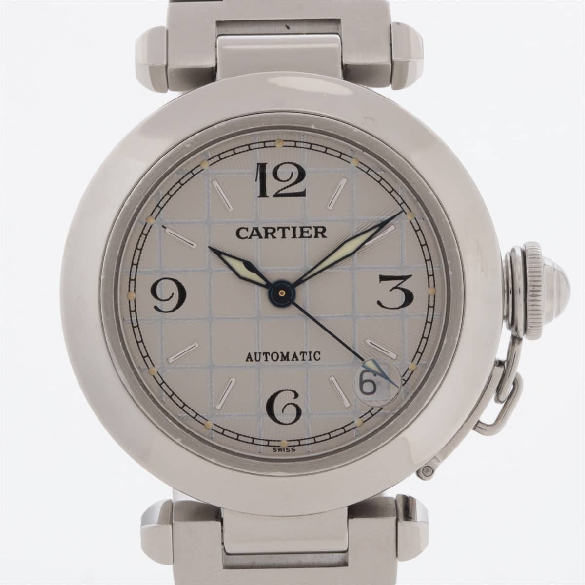 Cartier Pasha C W31023M7 SS AT Gray-Face
