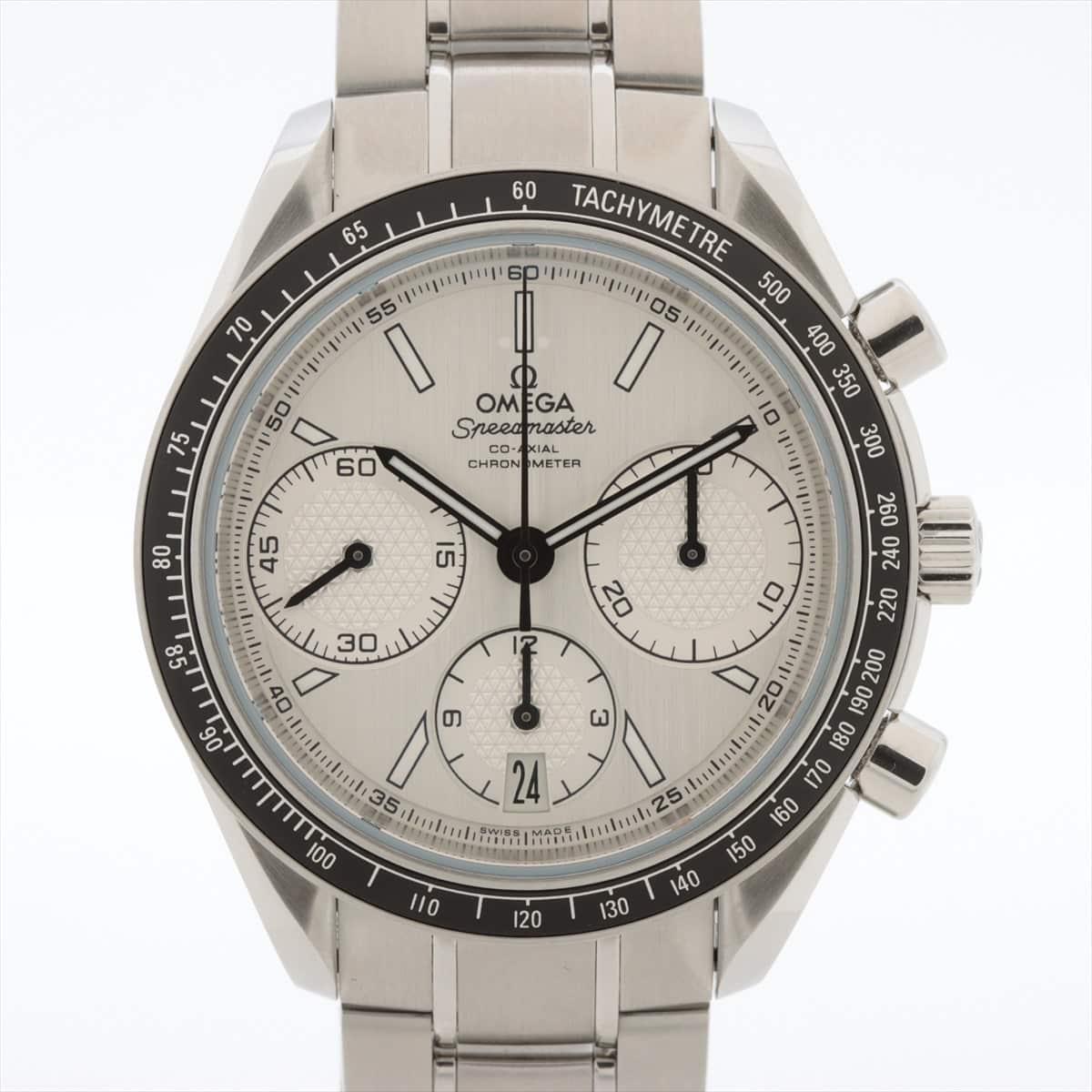 Omega Speedmaster racing Coaxial 326.30.40.50.02.001 SS AT Silver-Face