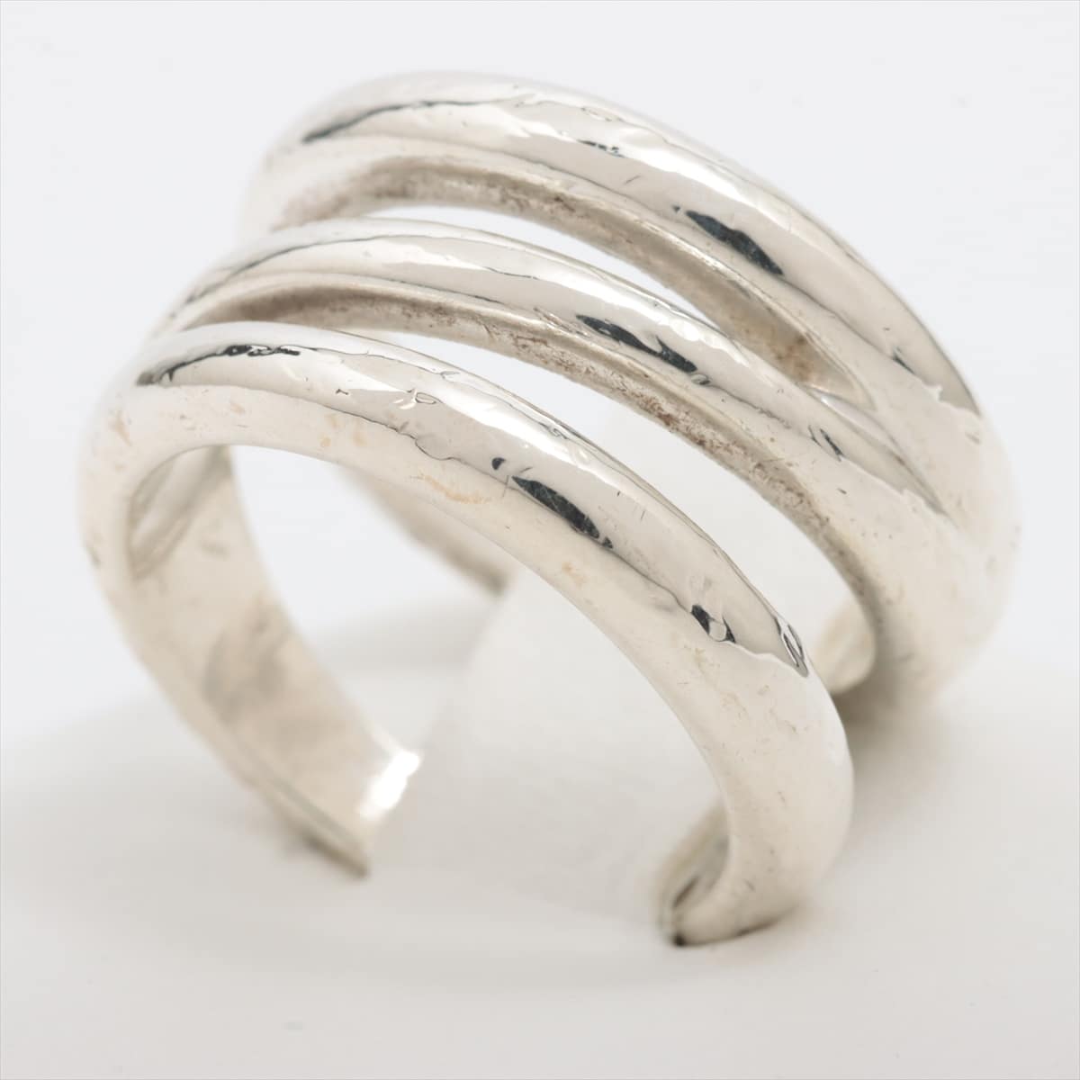 Tiffany Open Diagonal rings 925 8.3g Silver