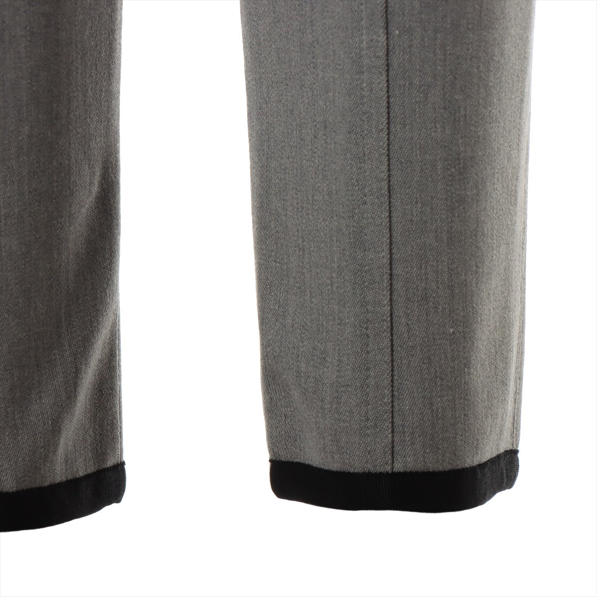 Hermès Wool x polyurethane Pants 36 Ladies' Grey