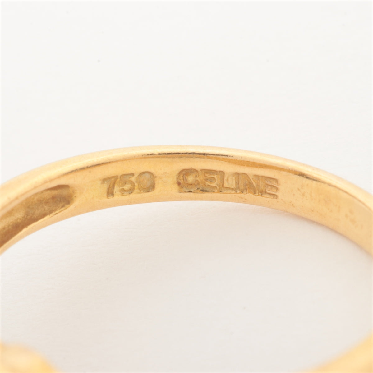 CELINE diamond rings 750(YG) 3.0g 0.03