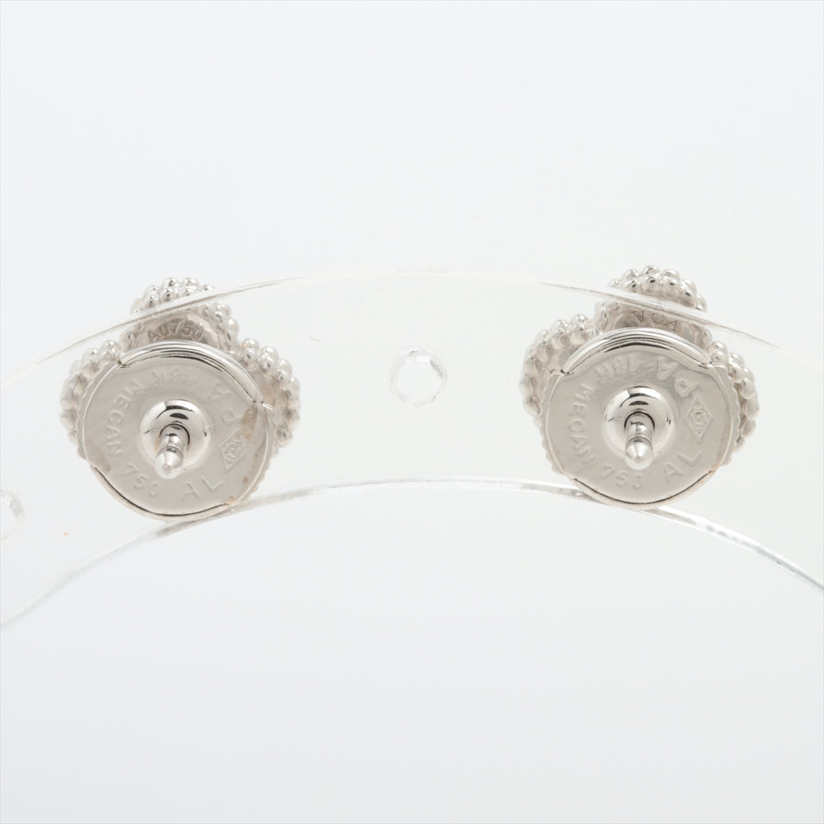 Van Cleef & Arpels Sweet Alhambra Turquoise Piercing jewelry 750(WG) 2.6g