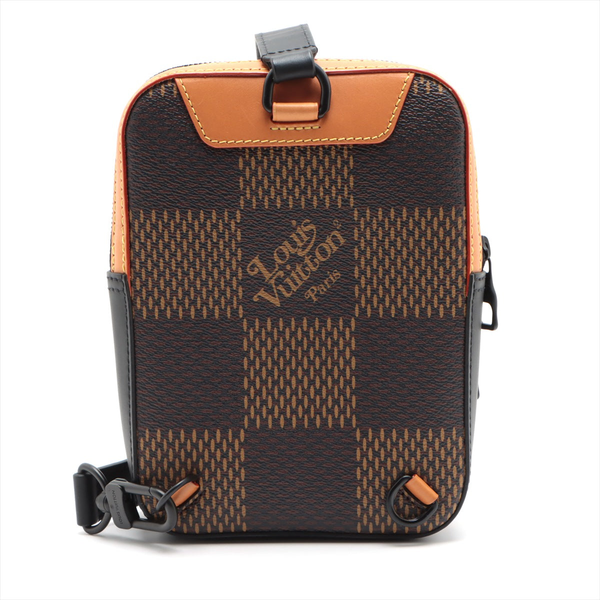 Louis Vuitton x NIGO Damier giant Amazon sling bag N40379 Brown AR2260