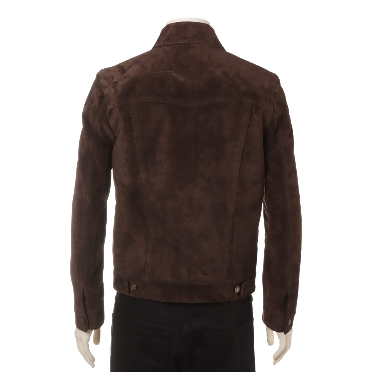 Saint Laurent Paris 20 years Suede Leather jacket 48 Men's Brown  529949