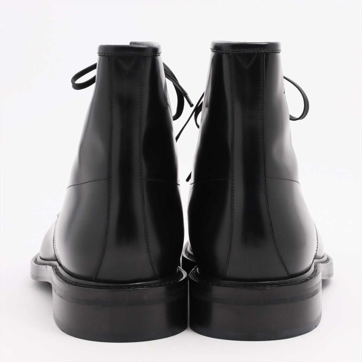 Louis Vuitton 16 years Leather Boots 9 1/2M Men's Black DI1106 Is there a replacement string