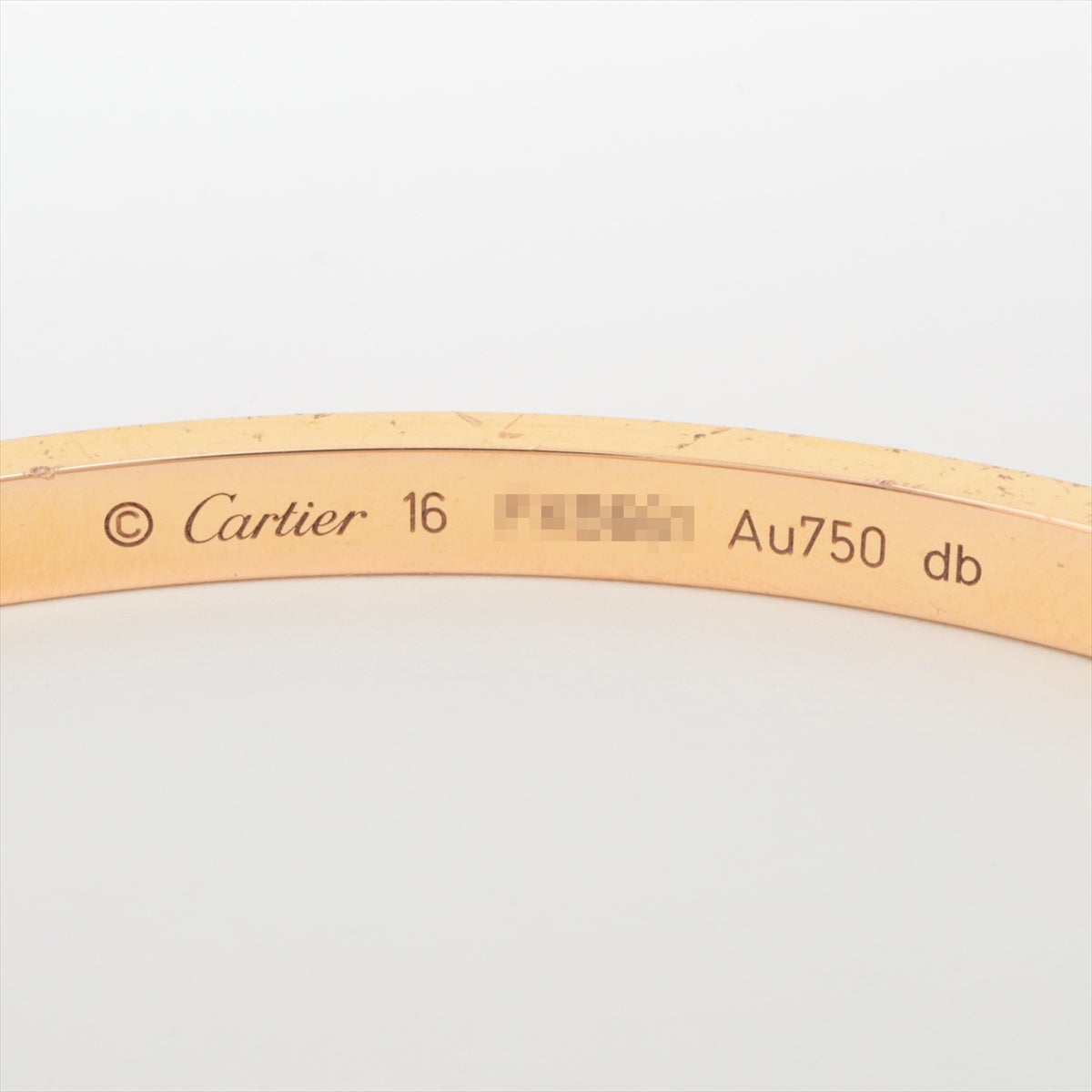 Cartier Love SM Bracelet 750(YG) 18.1g 16