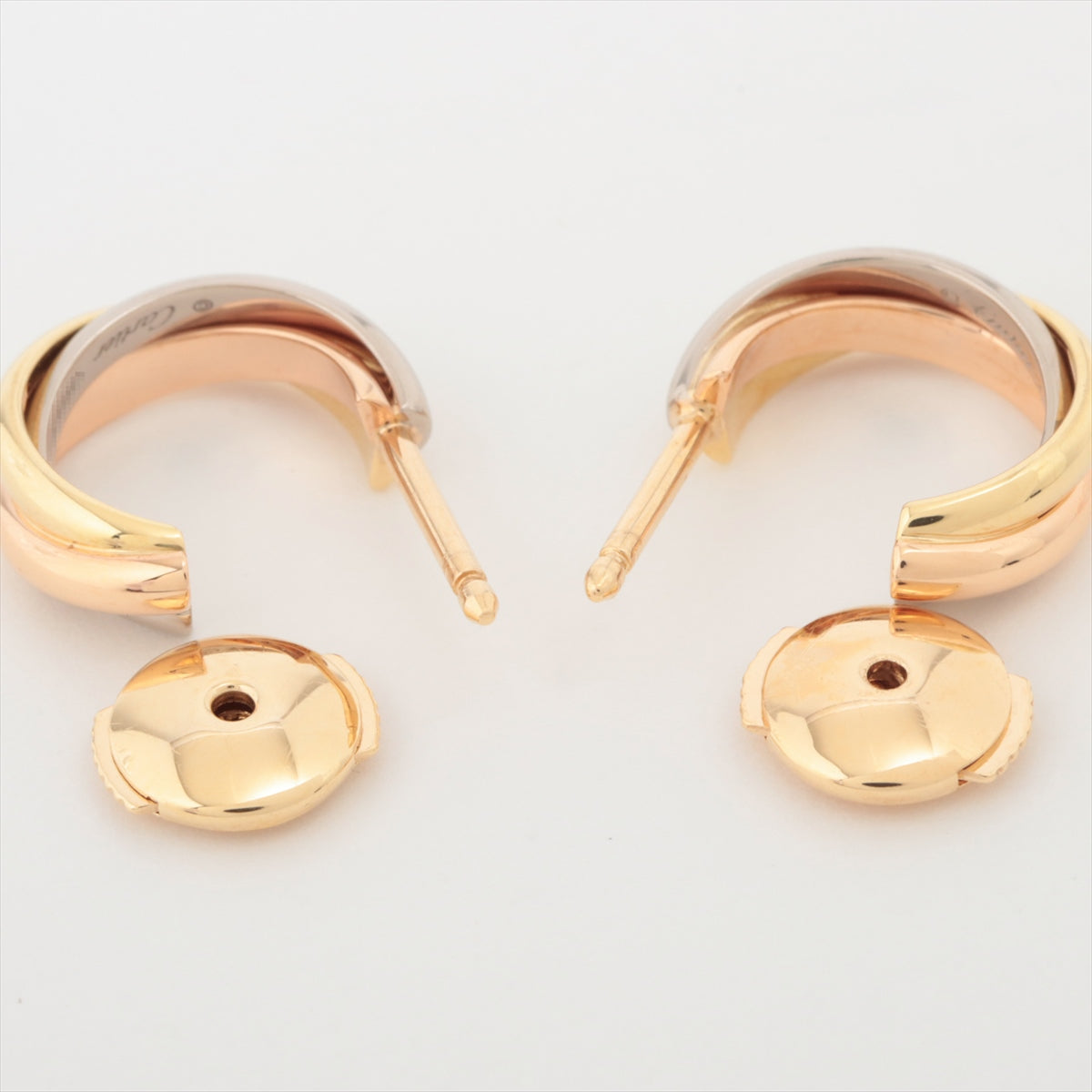 Cartier Trinity Piercing jewelry 750(YG×PG×WG) 4.6g CRB8017100