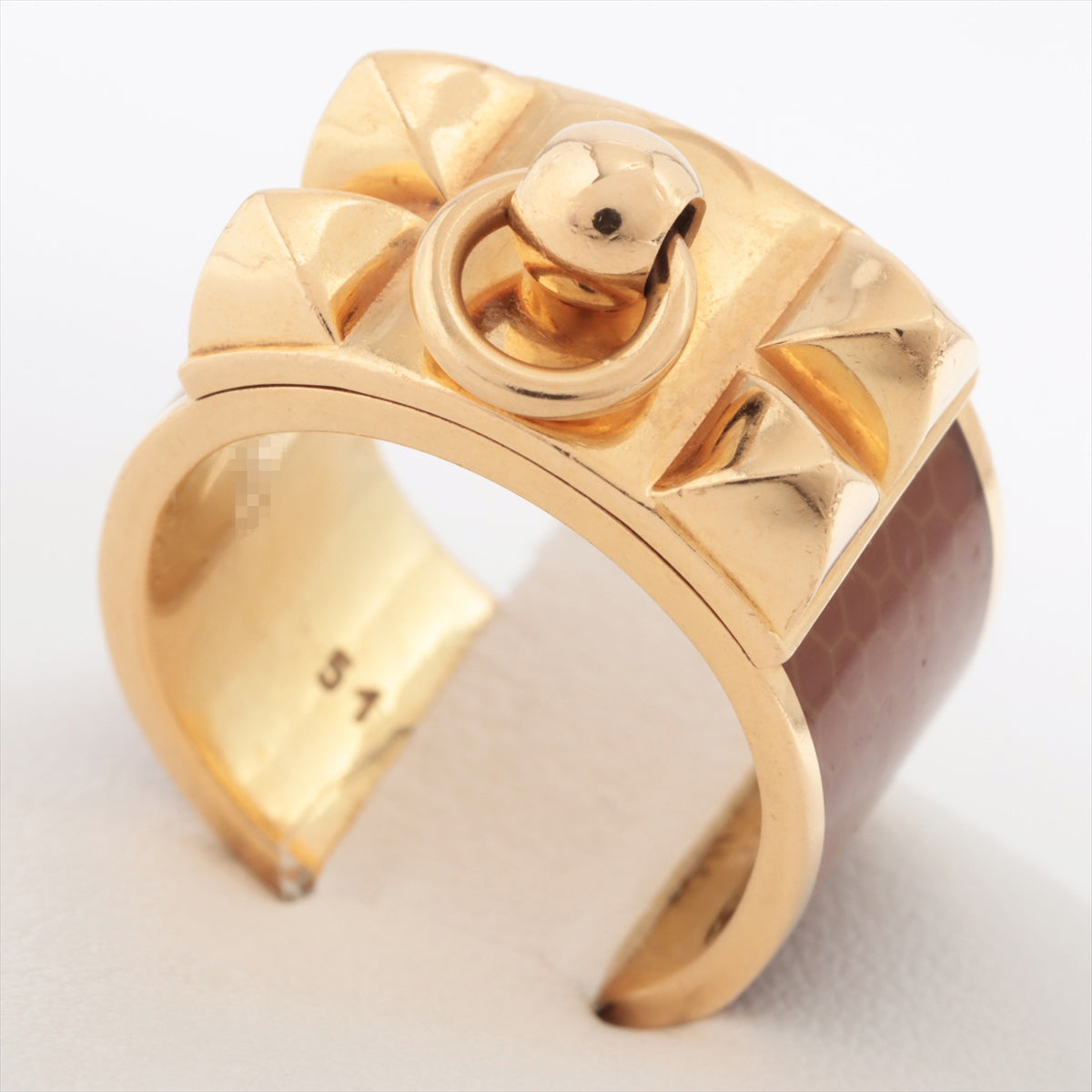 Hermès Collier de Chien rings 750(YG) 14.3g 51