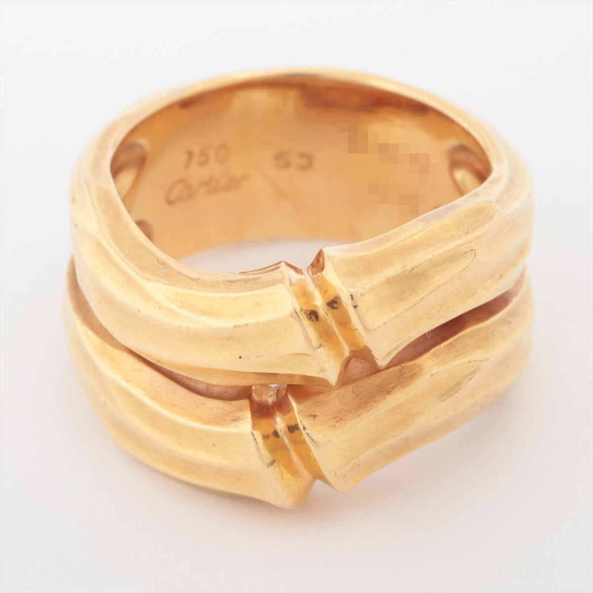 Cartier Bamboo Ring 750(YG) 14.3g 53