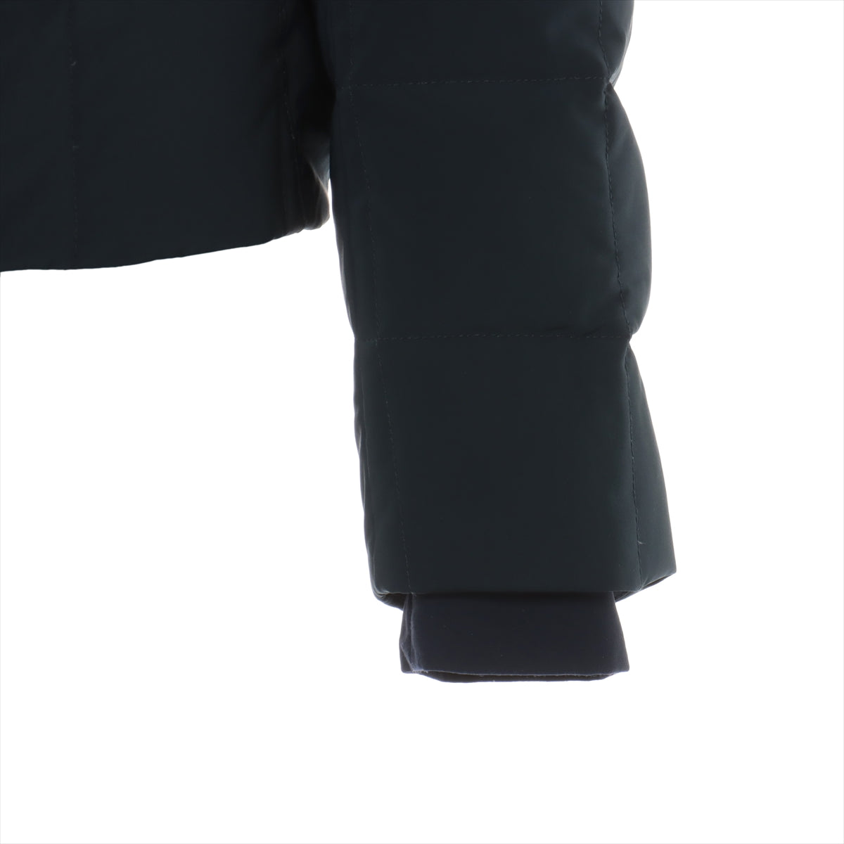 Hermès Nylon x polyurethane Down jacket S Ladies' Navy blue  3076 Can store hood