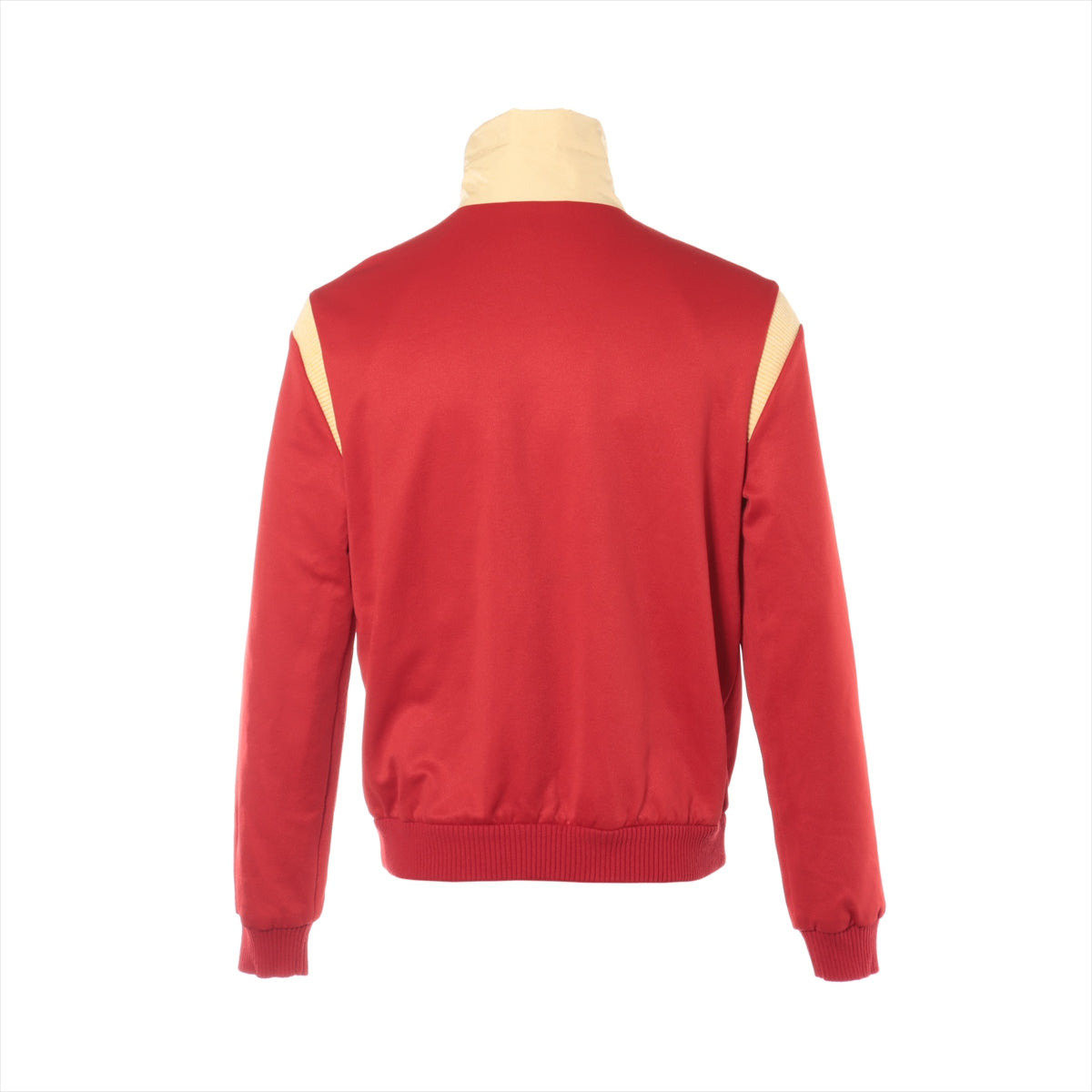 Gucci Cotton & Polyester Blouson S Men's Beige x red  625287