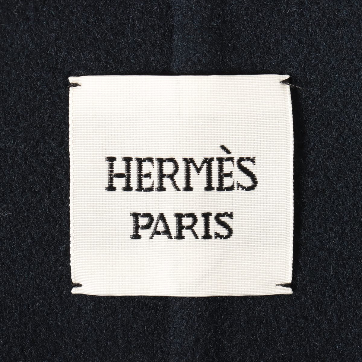 Hermès Cashmere Jacket 36 Ladies' Black