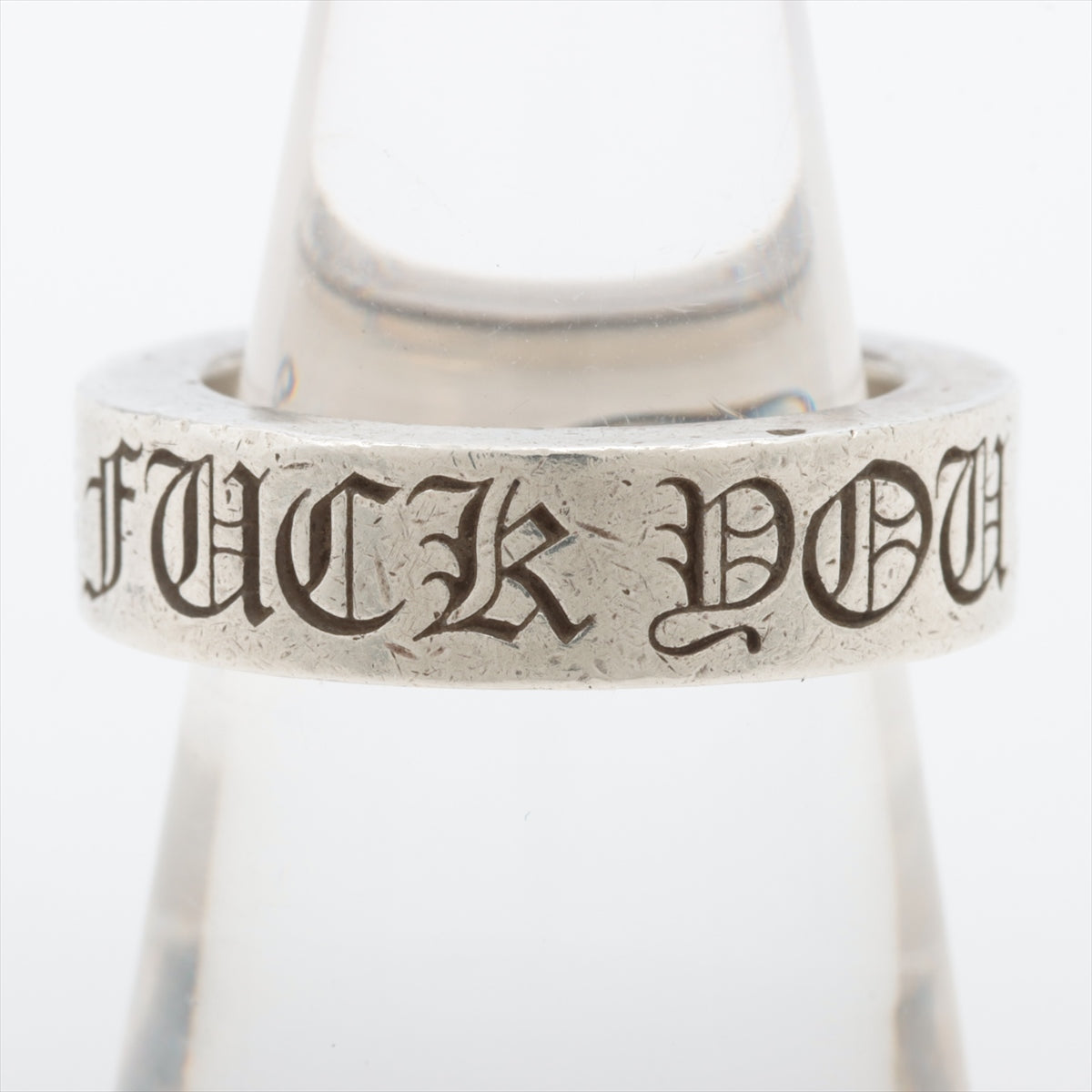 Chrome Hearts Spacer ring FUCK YOU 6mm rings 925 11.5g