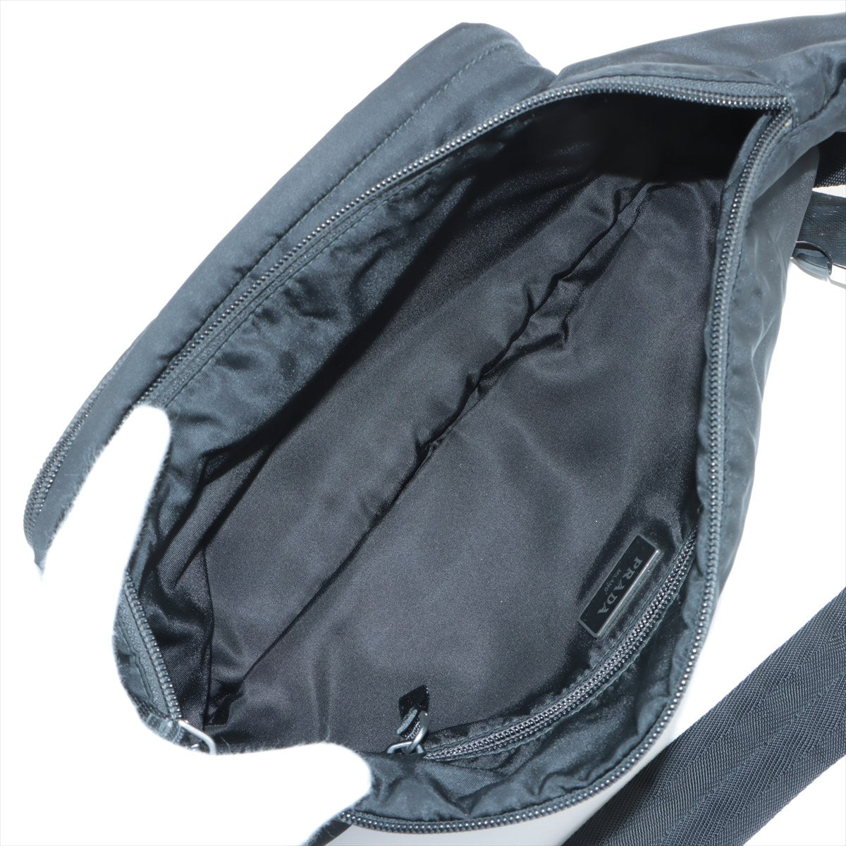 Prada Tessuto Sling backpack Black