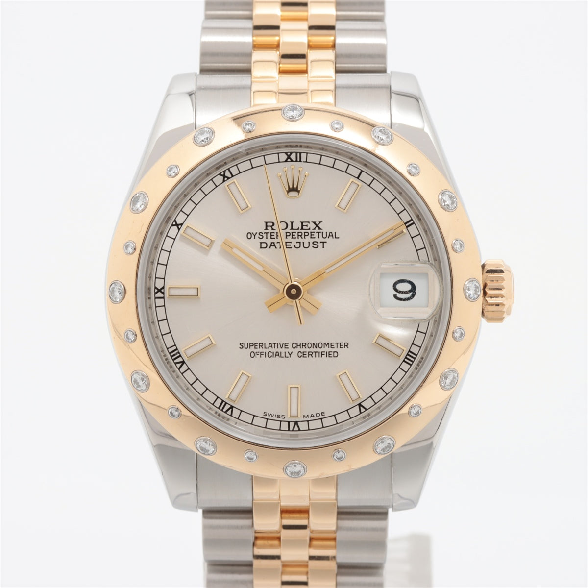 Rolex Datejust 178343 SS×YG AT Silver-Face