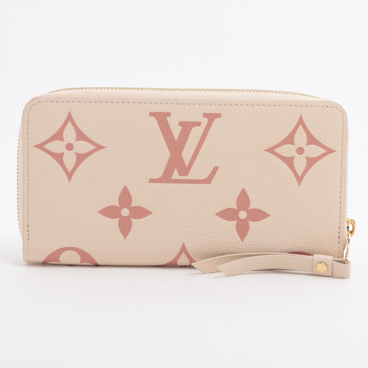 Louis Vuitton Bicolor Monogram Empreinte Zippy Wallet Model number Rose Trianon x Claim Round-Zip-Wallet   M81914