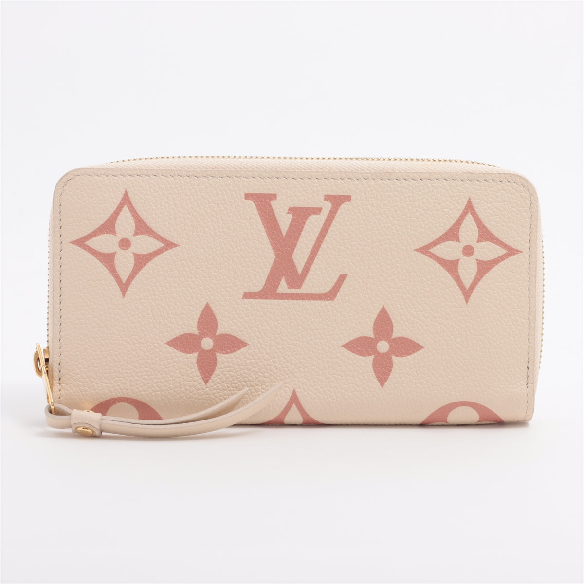 Louis Vuitton Bicolor Monogram Empreinte Zippy Wallet Model number Rose Trianon x Claim Round-Zip-Wallet   M81914