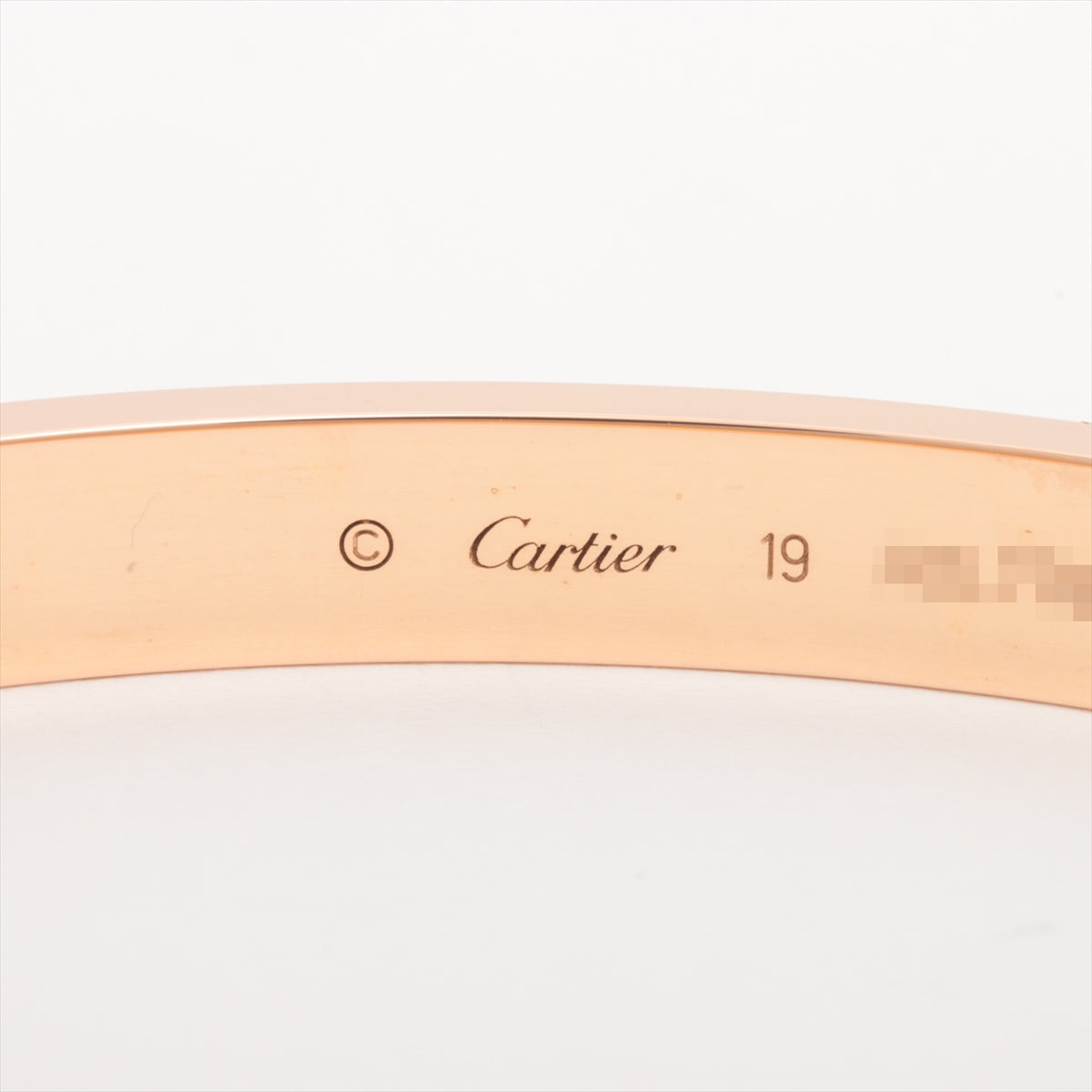 Cartier Love Bracelet 750(PG) 36.4g 19 With screwdriver