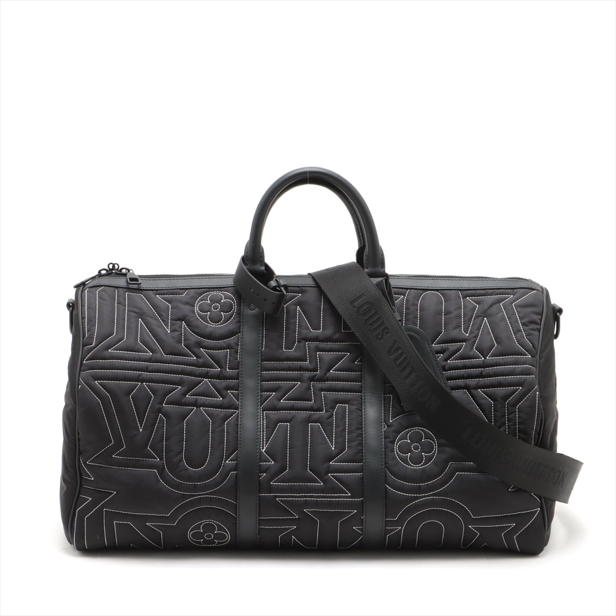 Louis Vuitton snow capsules Collection Keepall bandelier 50 M21428 There was an RFID response