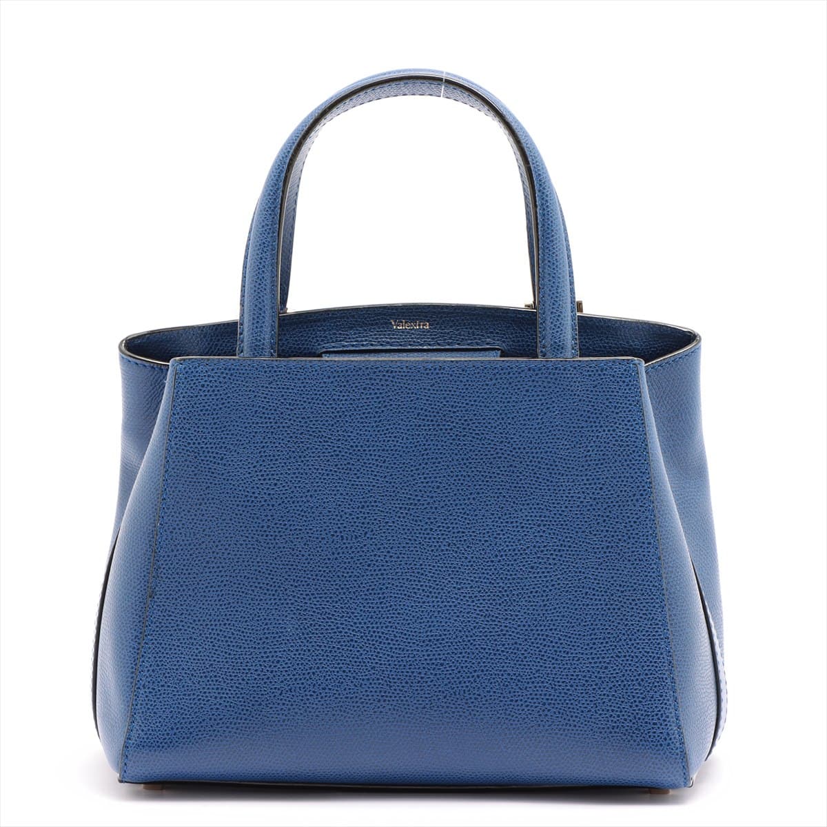 Valextra Triennale Leather 2way handbag Blue