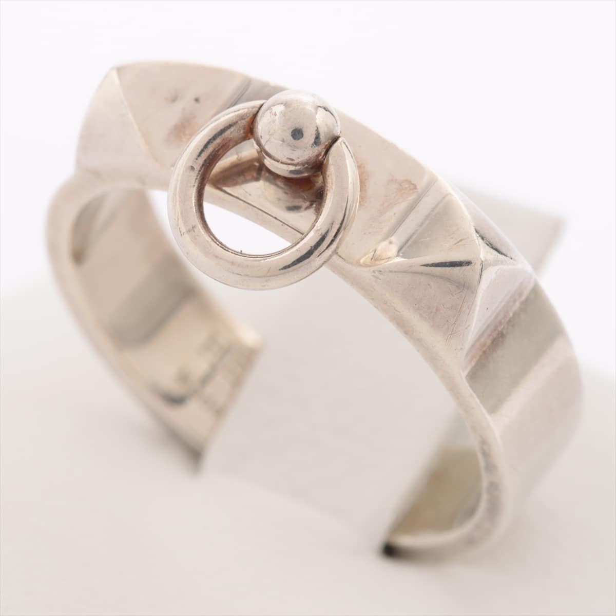 Hermès Collier de Chien rings 925 4.9g Silver