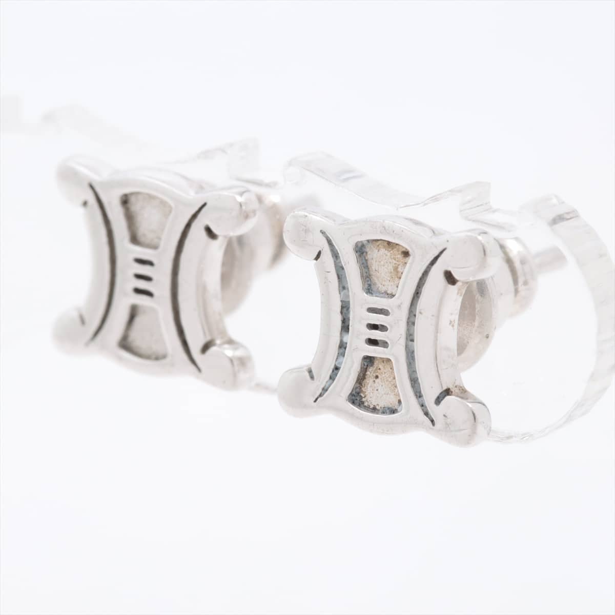 CELINE Macadam Piercing jewelry 925 1.9g Silver