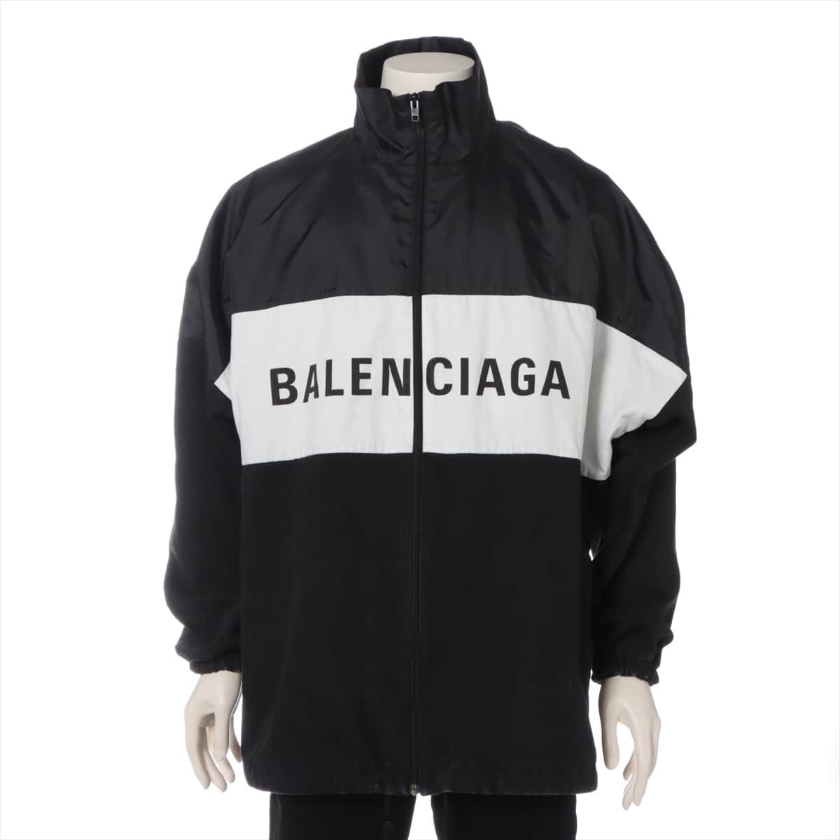 Balenciaga 19-year Cotton & nylon Jacket 34 Men's Black  529213 Denim switch