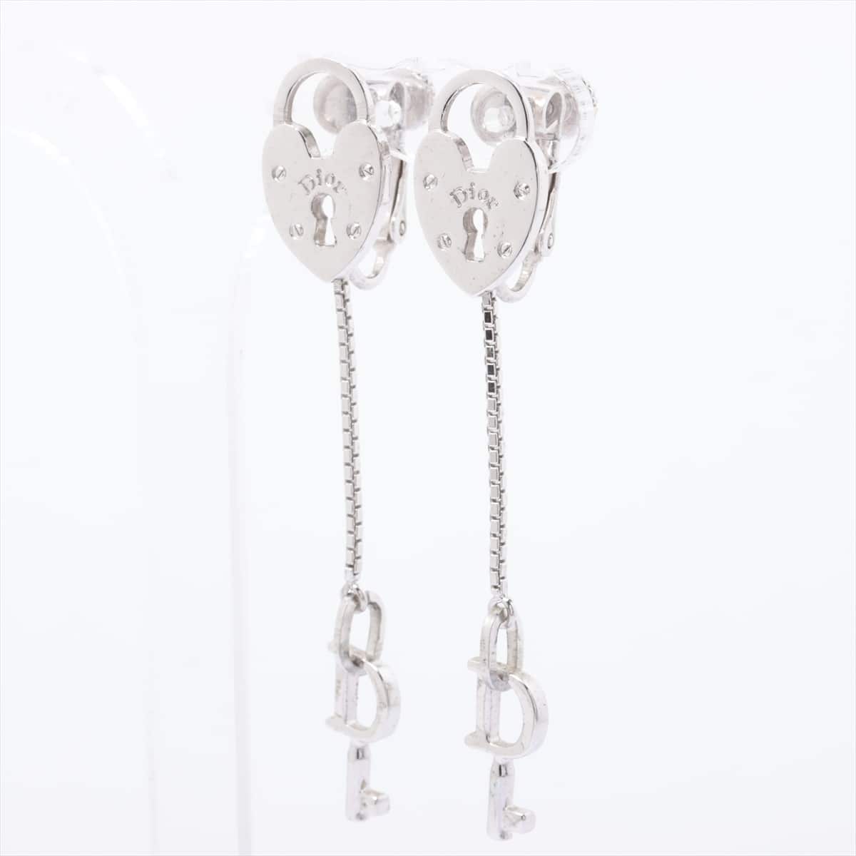 Christian Dior Heart Key Earrings (for both ears) GP