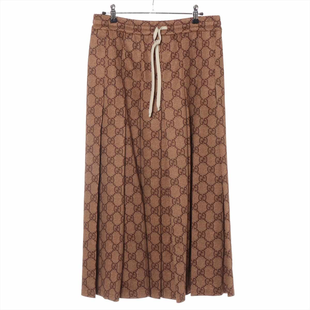 Gucci Cotton & Polyester Skirt S Ladies' Brown  526514 GG technical jersey