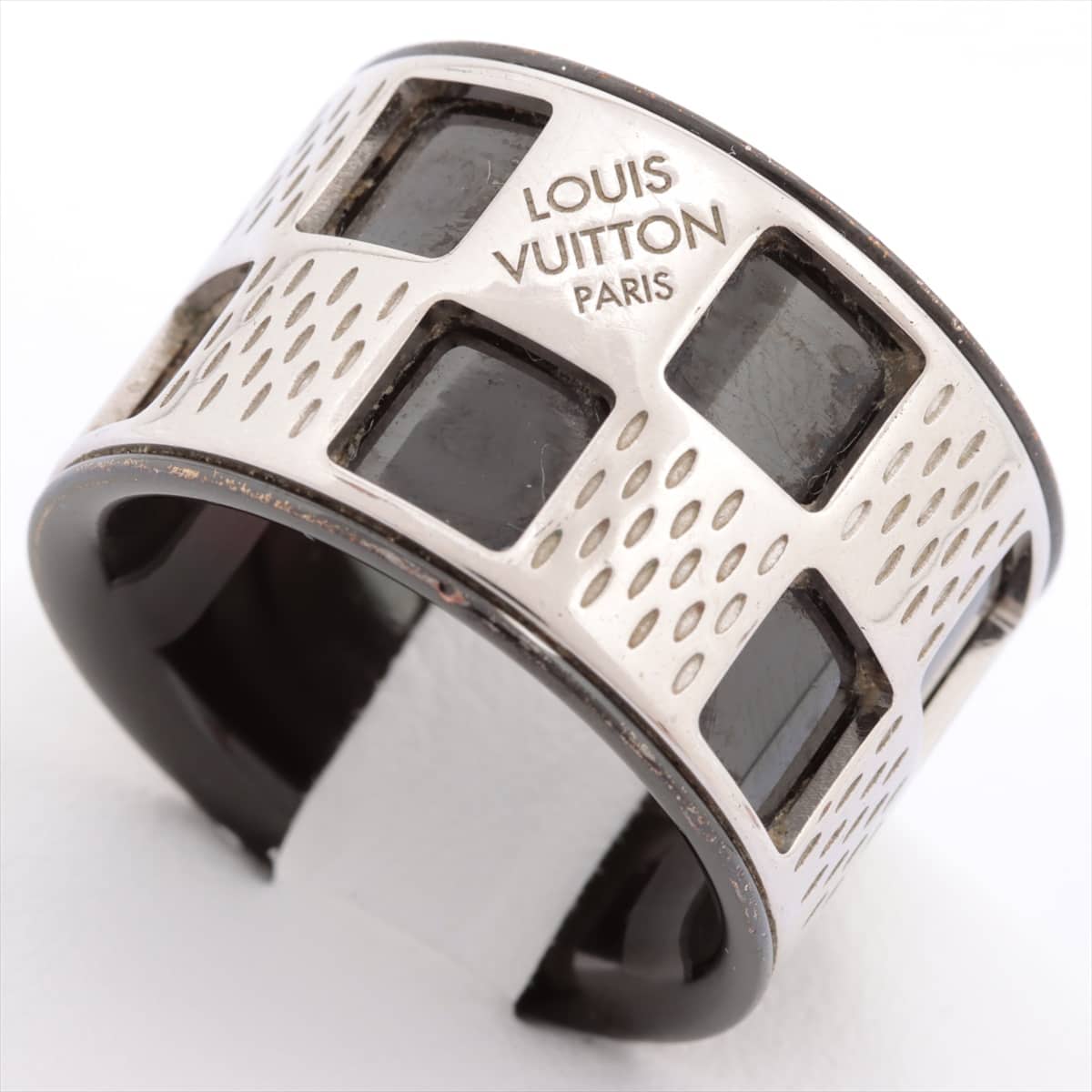 Louis Vuitton Berg Damier Perforet rings M Metallic material M64239 US0198