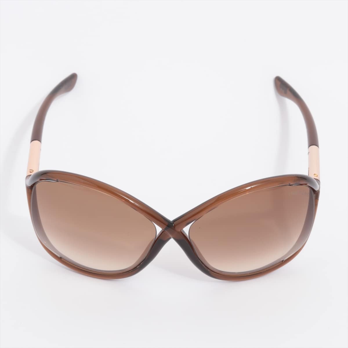 Tom Ford TF9 Sunglasses Plastic Brown