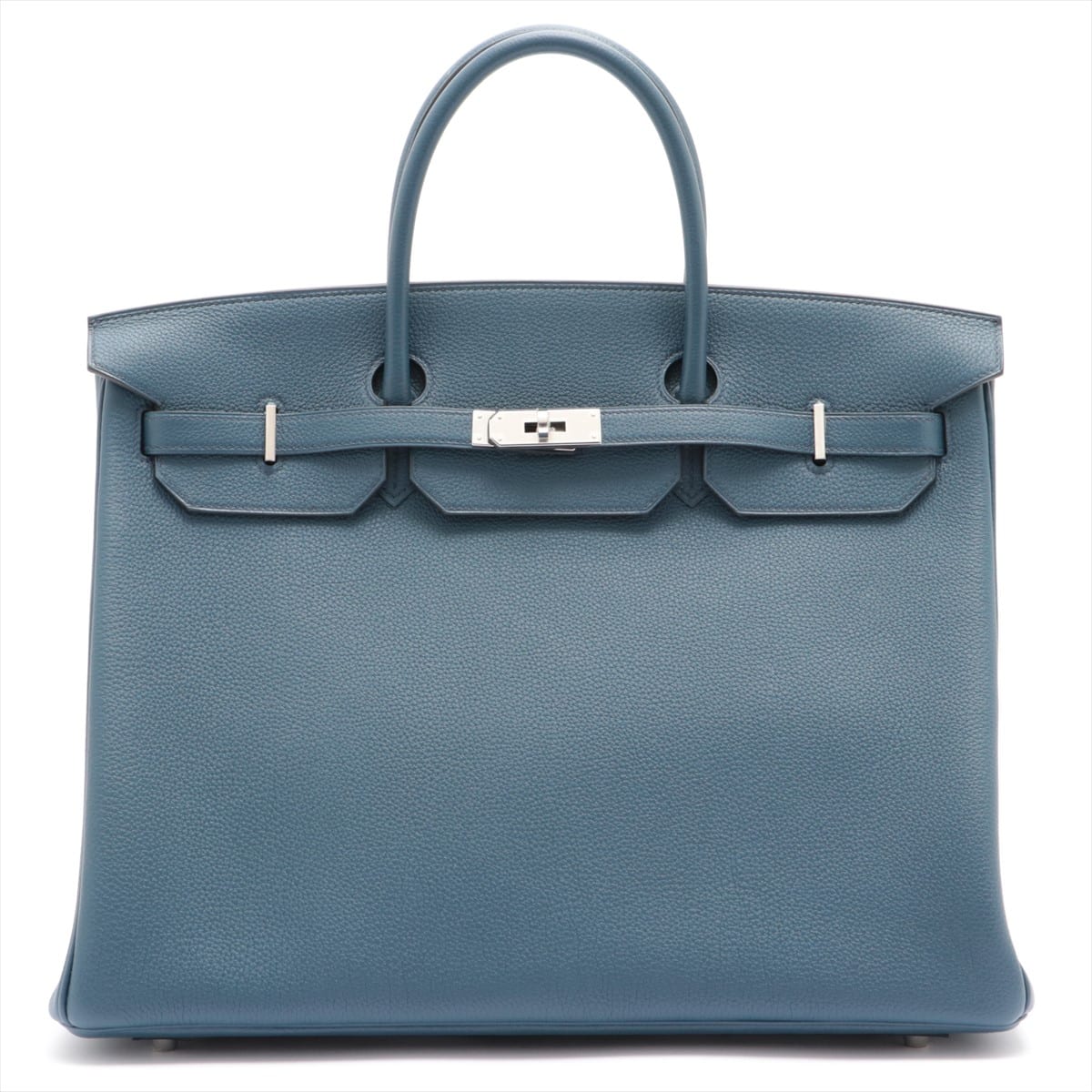 Hermès Birkin 40 Togo BLUE DE PLUS Silver Metal fittings Y: 2020