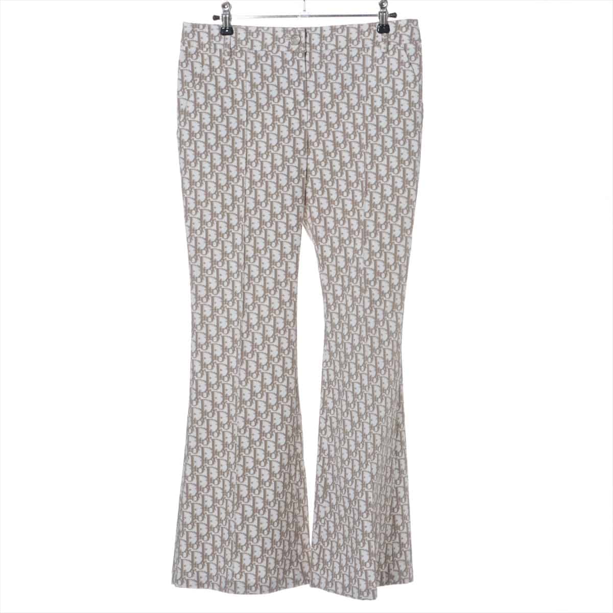 Christian Dior Cotton Denim pants F38 Ladies' White x beige  Trotter