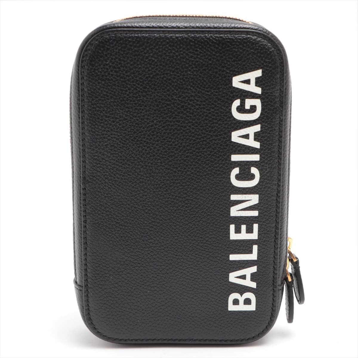 Balenciaga Everyday Leather Shoulder bag Black 618189