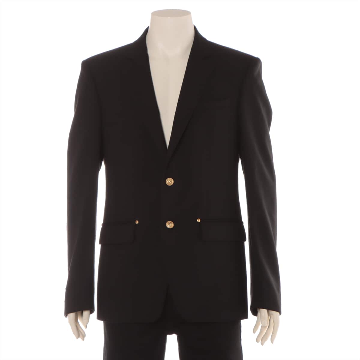 Givenchy Wool & Mohair Tailored jacket 50 Men's Black  Star button