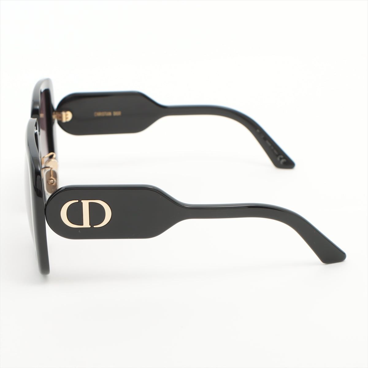 Christian Dior Sunglasses Resin Black Rubbed, dullness TF03841769