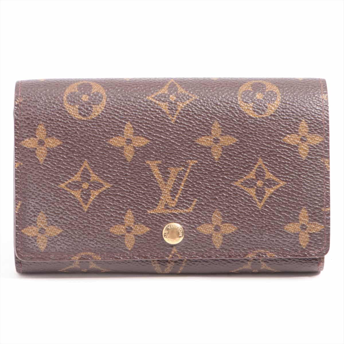 Louis Vuitton Monogram Porte Monnaie Zip M61735